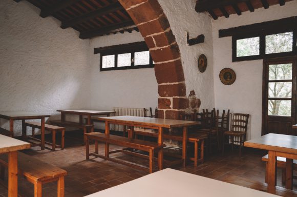 Interior casa colonies i masia rural